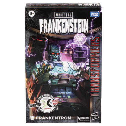 Transformers Collaborative Monstruos universales Frankenstein x Transformers Frankentron