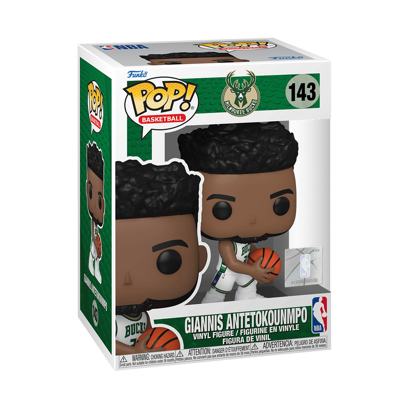 Pop! 21-22 NBA City Edition Giannis Antetokounmpo
