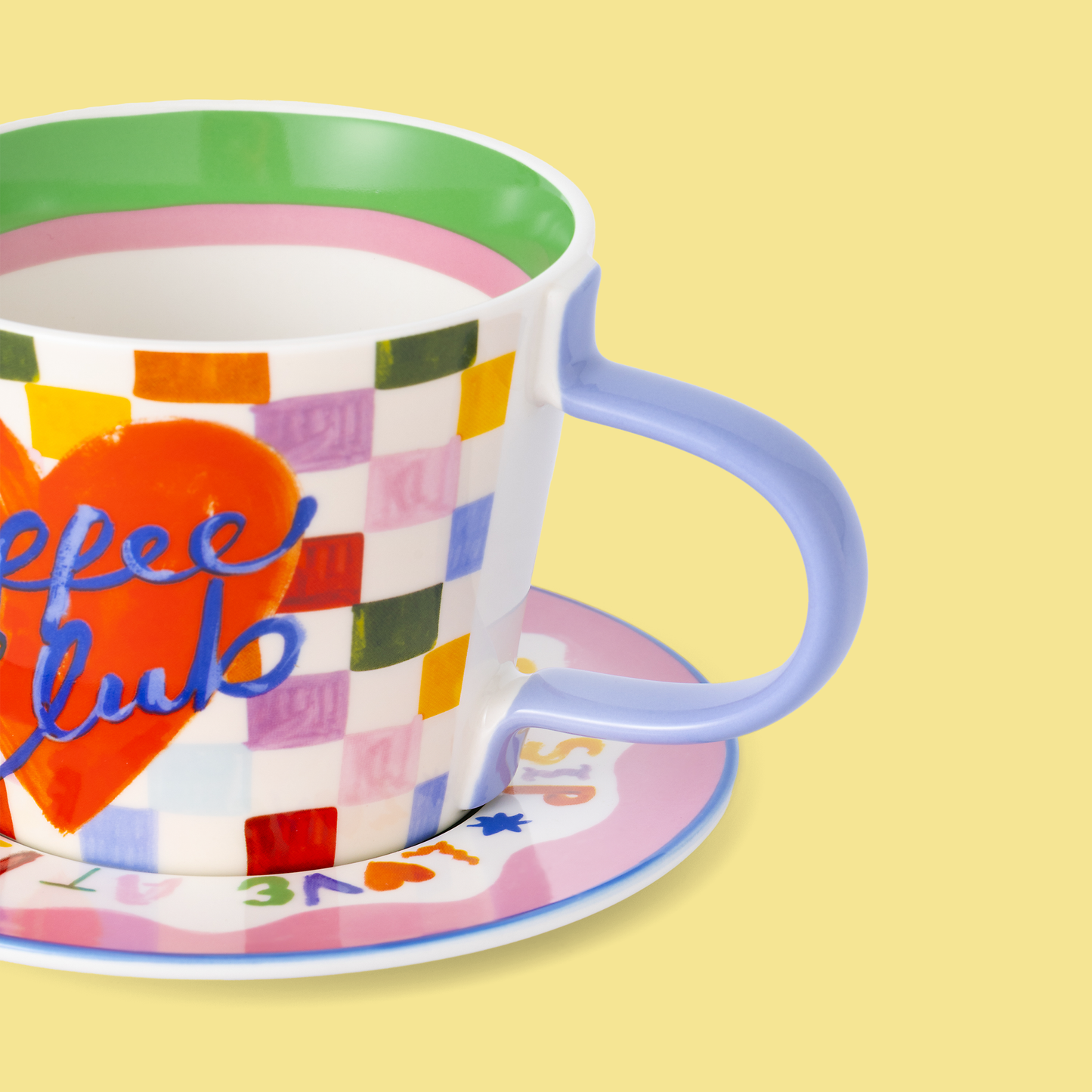 Koffieclub kop- en schotelset