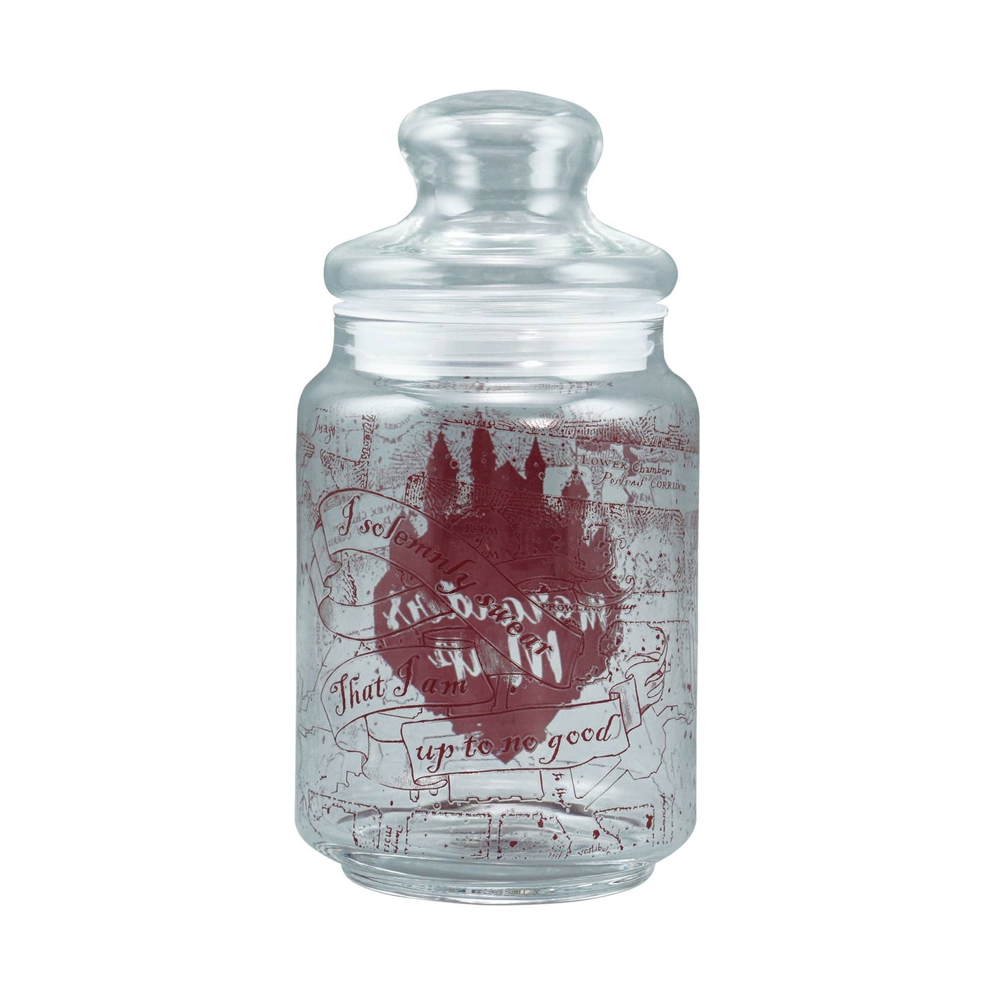 Pot à bonbons en verre Harry Potter - Carte du Maraudeur 750 ml