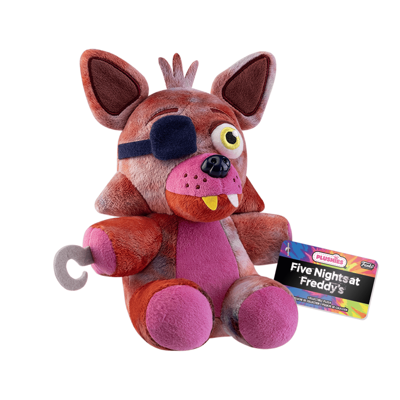 Raposa de Peluche Tie-Dye 