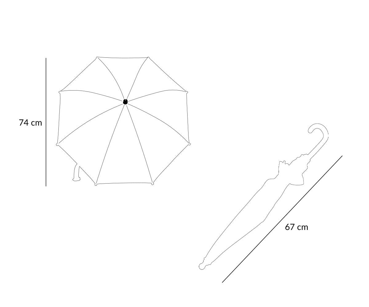 Paraguas de Caperucita Roja