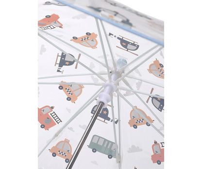 Paraguas transparente para coches