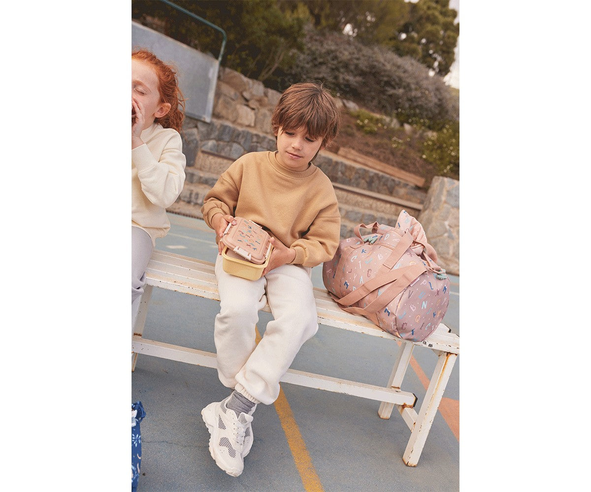 Boîte à Déjeuner Bento Lettres de l'Alphabet Amusantes