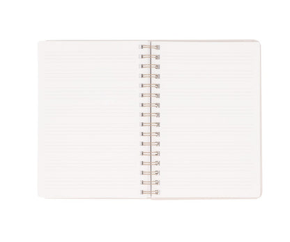 Cuaderno escolar de naturaleza geométrica