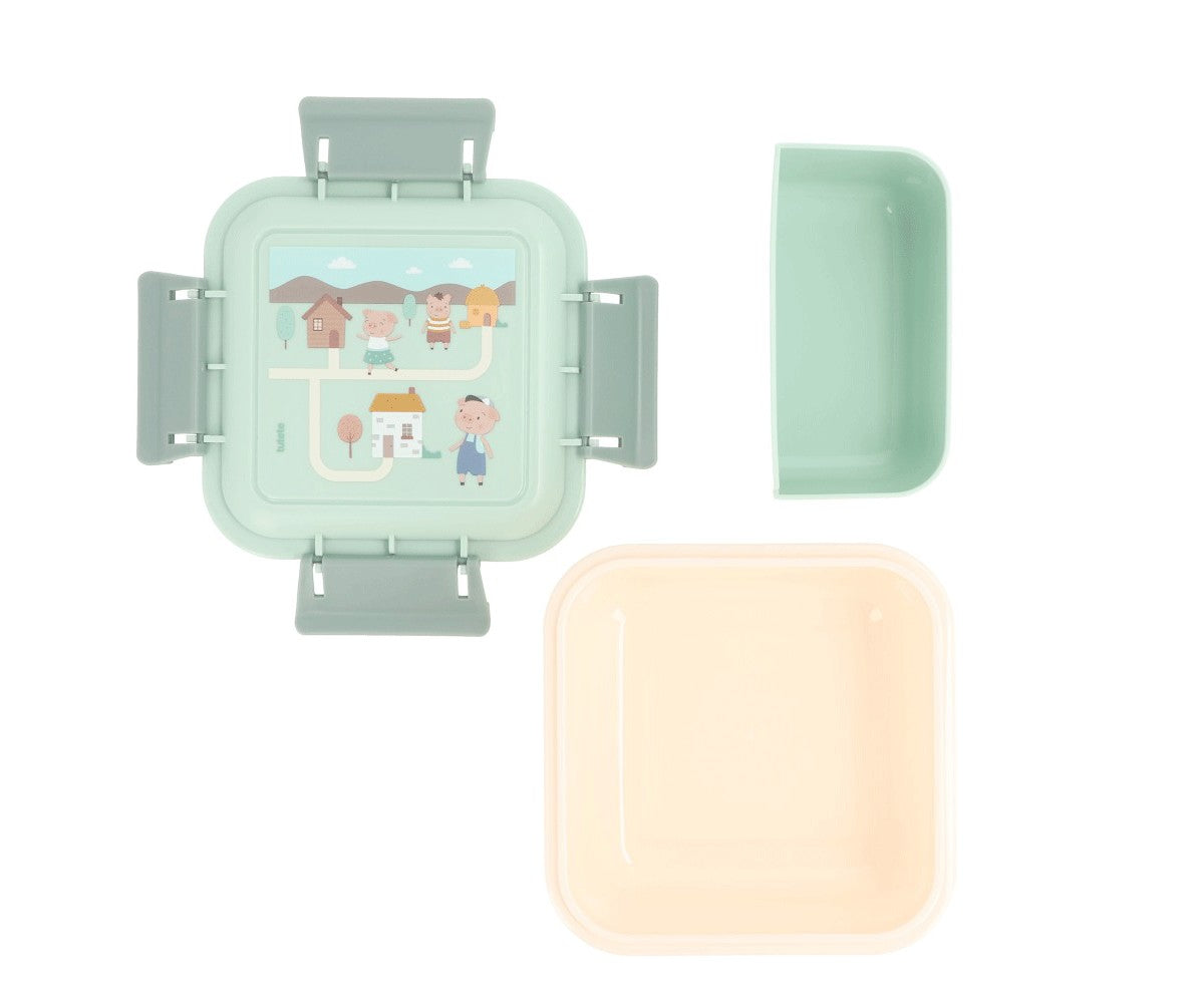 Fiambrera grande de Los Tres Cerditos