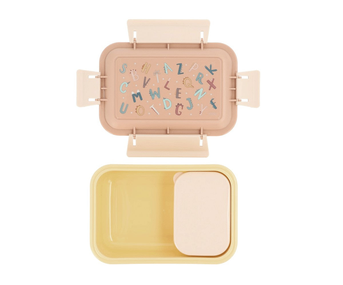 Boîte à Déjeuner Bento Lettres de l'Alphabet Amusantes