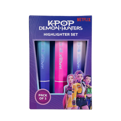 KPop Demon Hunters - Set de marqueurs - Huntr/x