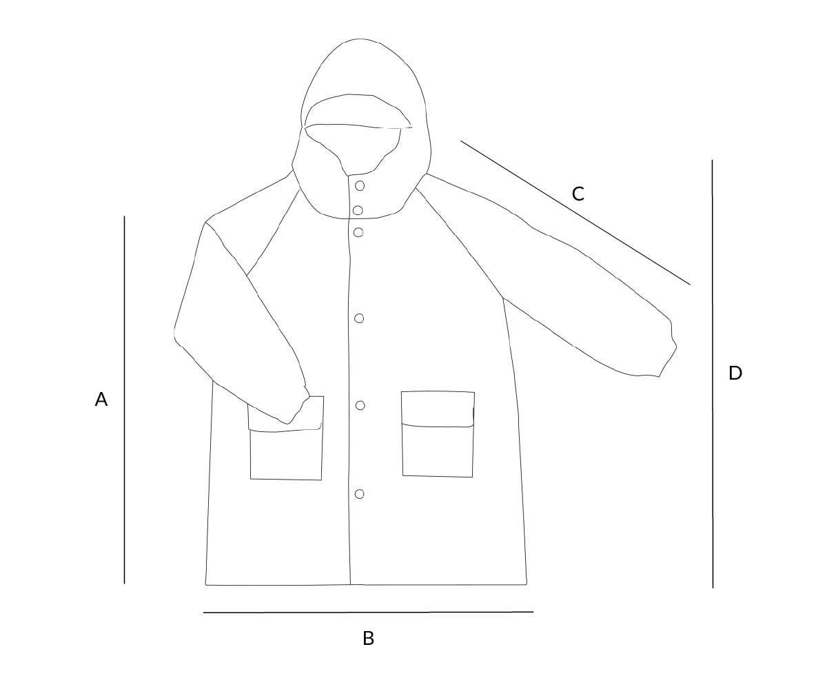 Impermeable infantil de Los Tres Cerditos