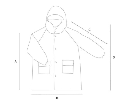 Impermeable infantil de Los Tres Cerditos