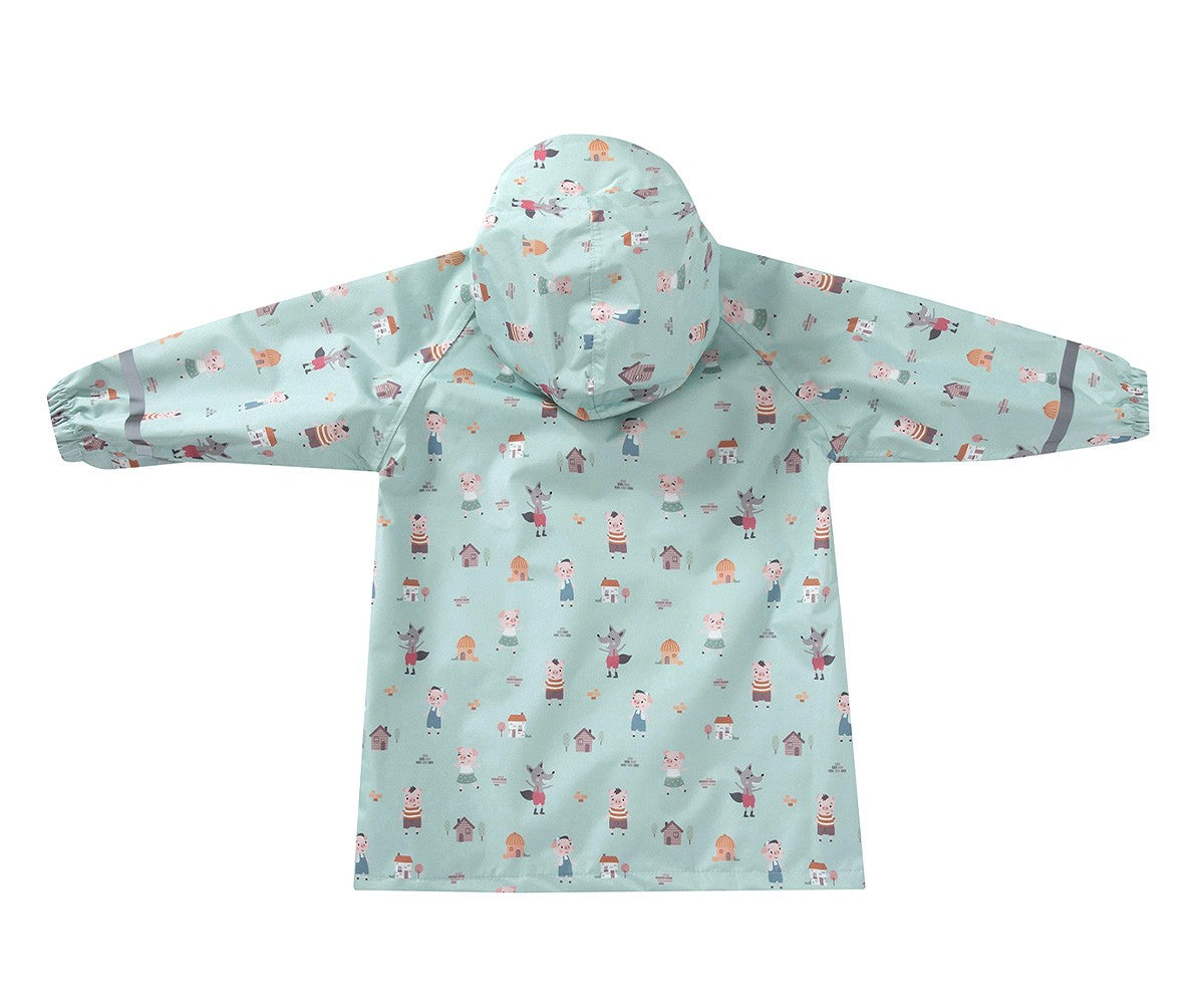Impermeable infantil de Los Tres Cerditos