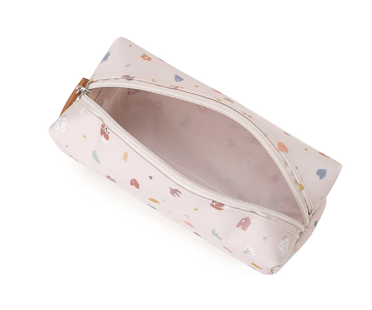Geometrische natuur etui voor pennen