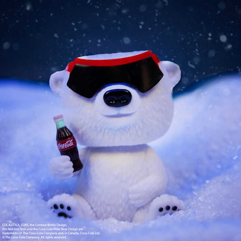 Pop! Urso Polar (anos 90) - Coca-Cola 