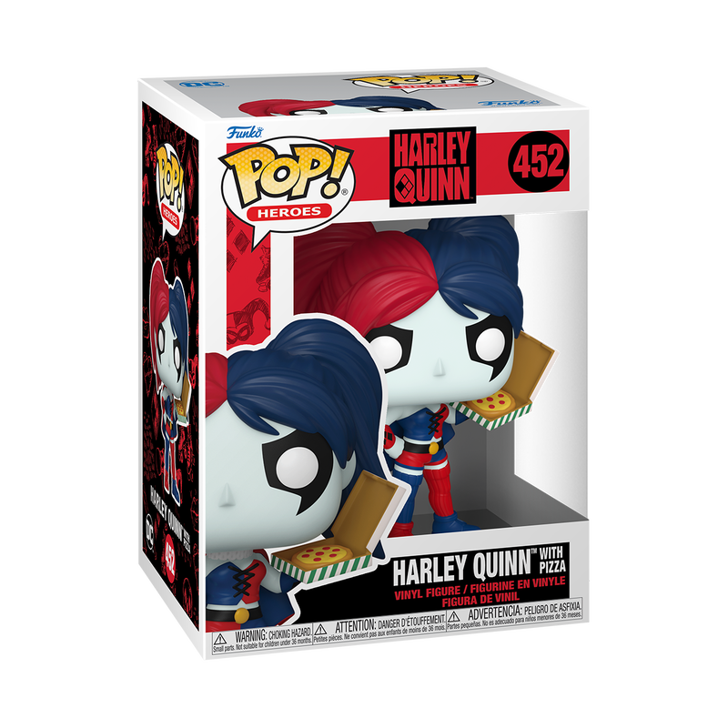 Harley Quinn mit Pizza