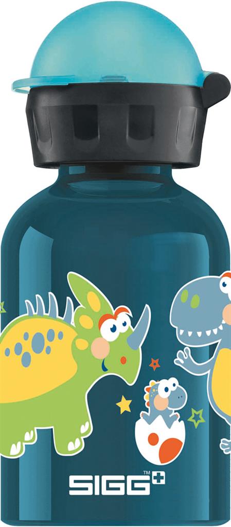 Botella de agua infantil KBT, Pequeño Dino, 0,3 L
