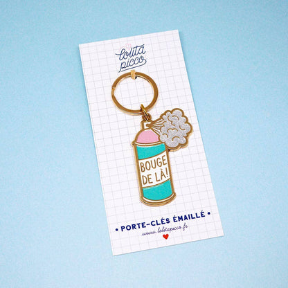 Porte-Clés "Bouge De Là"