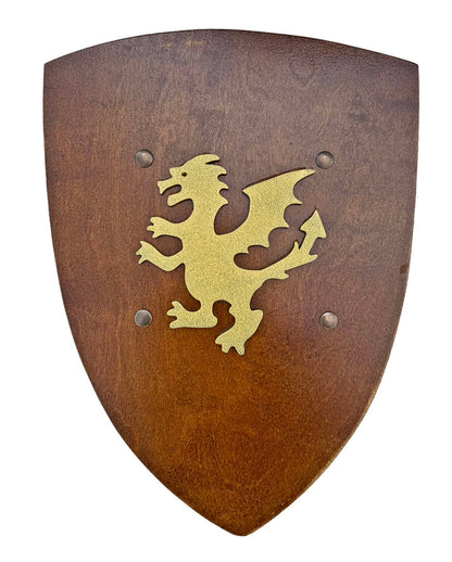 BOUCLIER RUSTIK AVEC DRAGON L - KALID MEDIEVAL