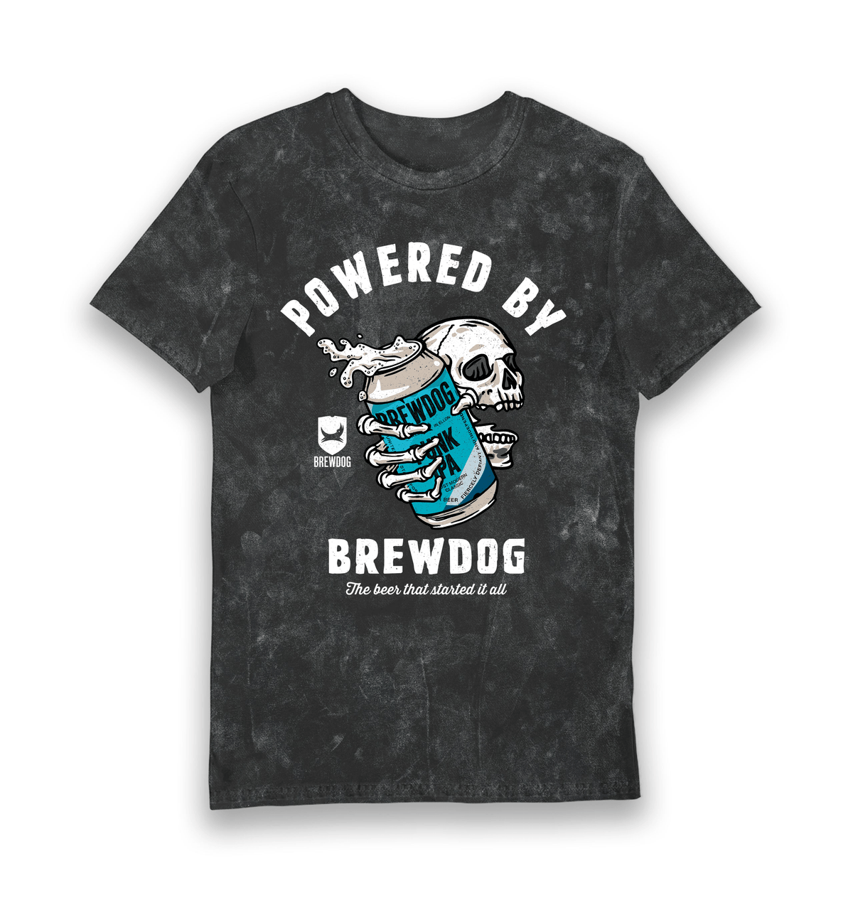 T-shirt adulte BrewDog Skull vintage