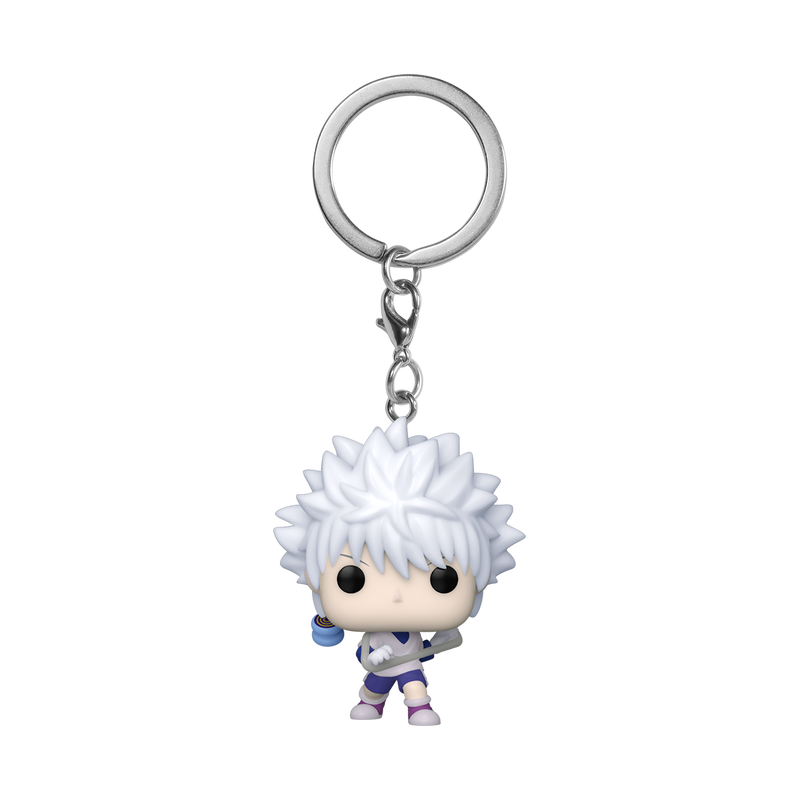 Killua Zoldyck avec Yoyo Pop! Keychain Hunter x Hunter porte-clés Pocket POP! Vinyl Killua w/ Yoyo 4 cm