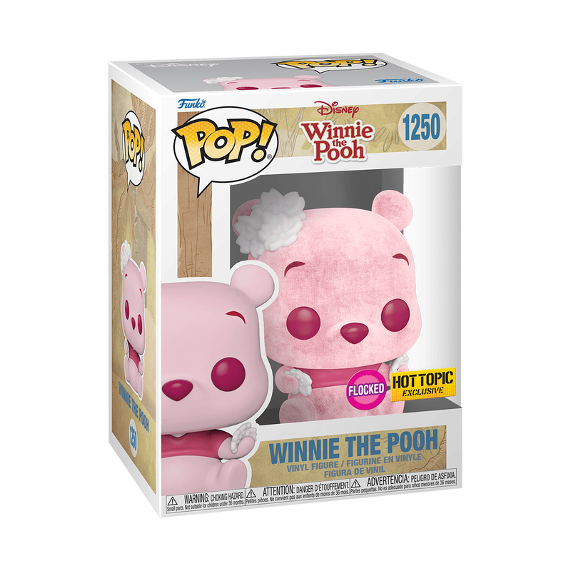 Pop! Winnie l’Ourson Fleurs de Cerisier (Flocked)