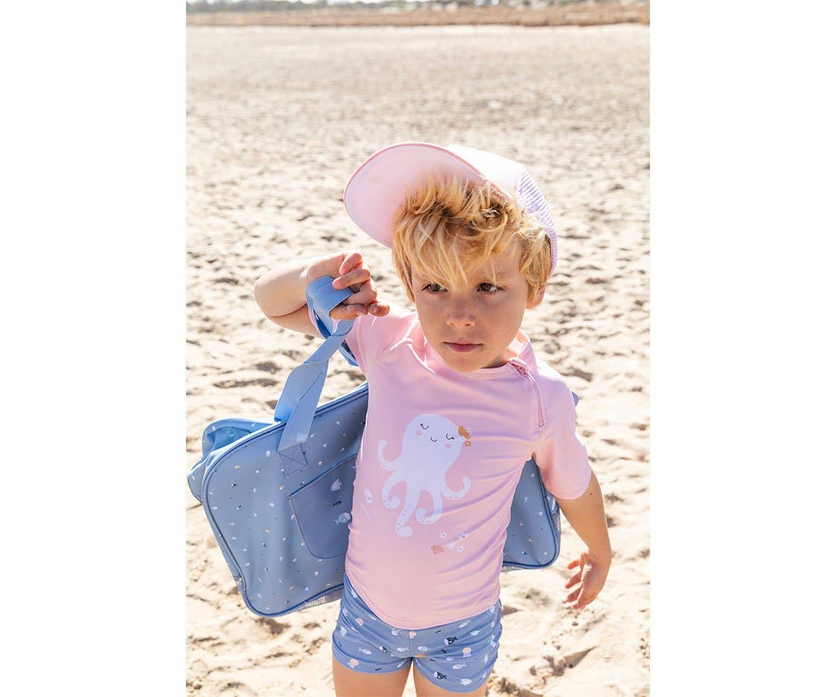 chapeau de protection solaire enfant pingouins monneka