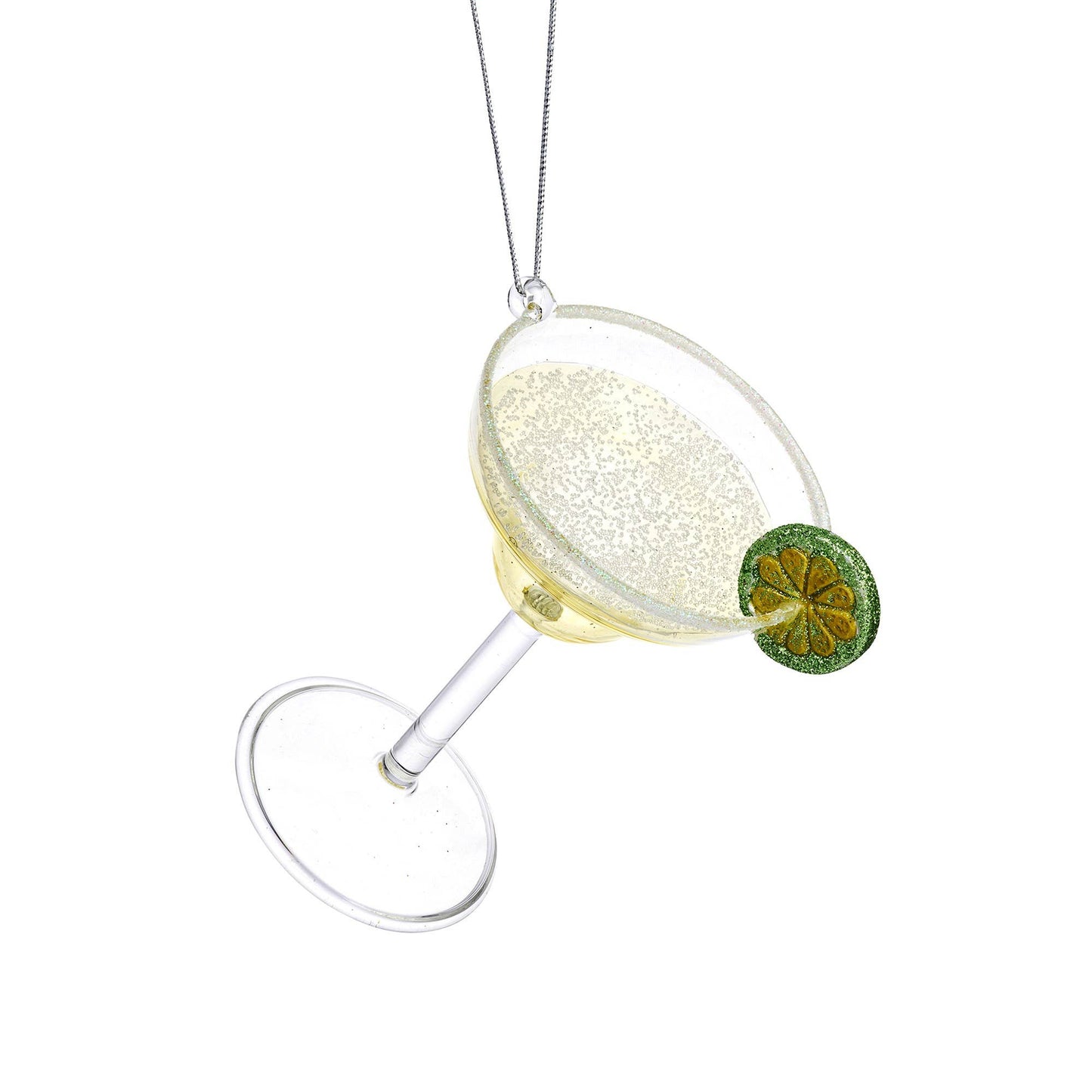 een bal in de vorm van een margarita-cocktail