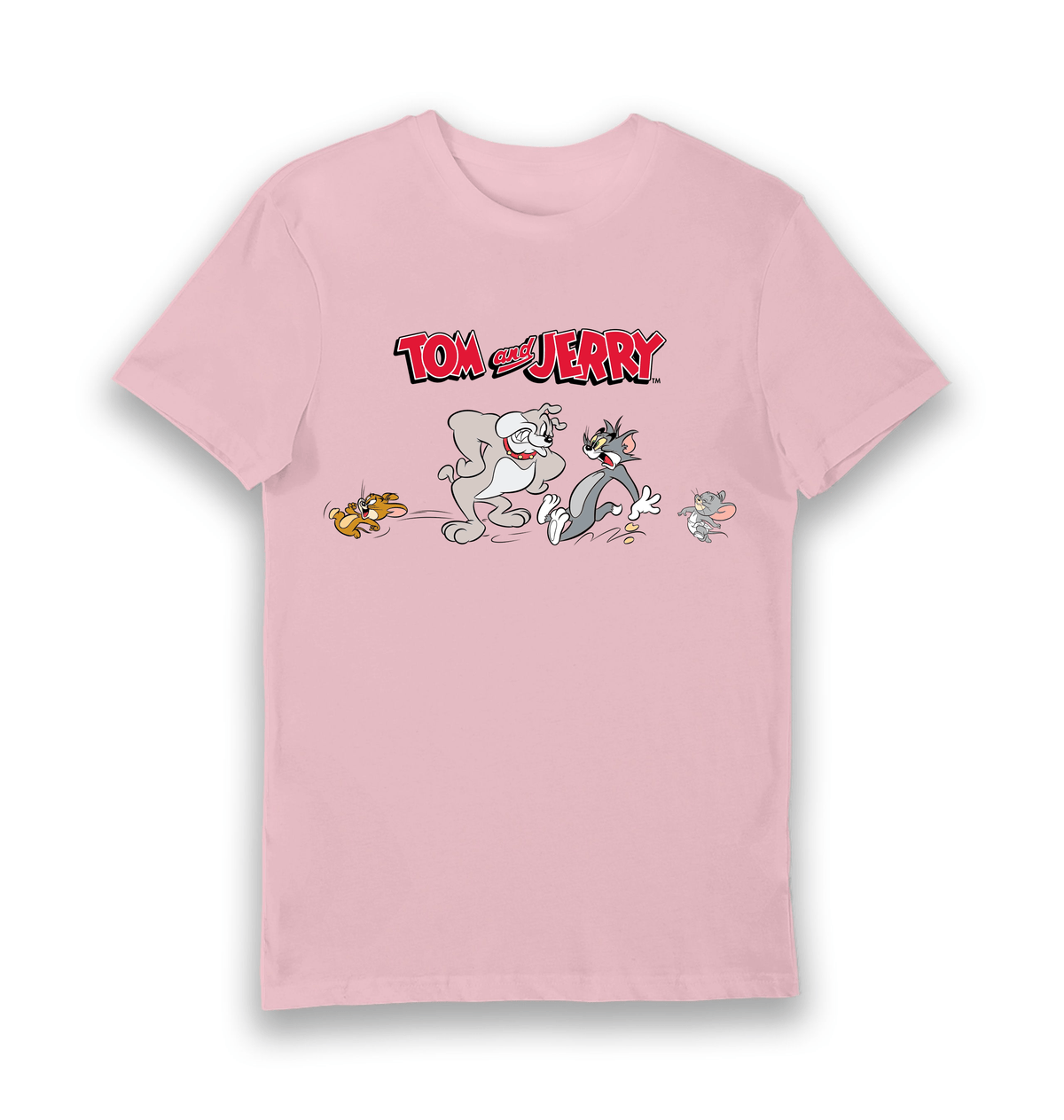 T-shirt adulte Tom et Jerry personnages