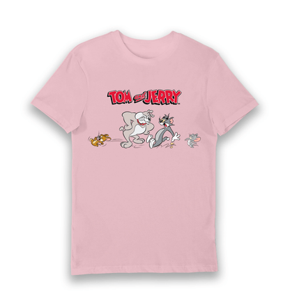 T-shirt adulte Tom et Jerry personnages
