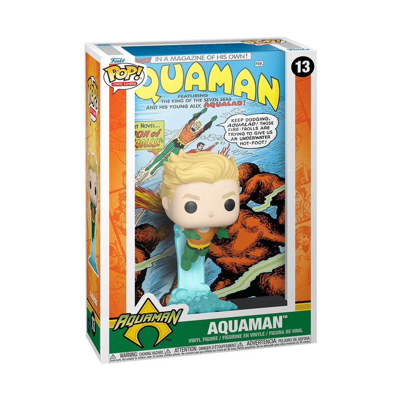 Capas de banda desenhada Pop! do Aquaman 