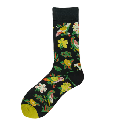 Chaussettes Oiseaux & Fleurs Exotiques