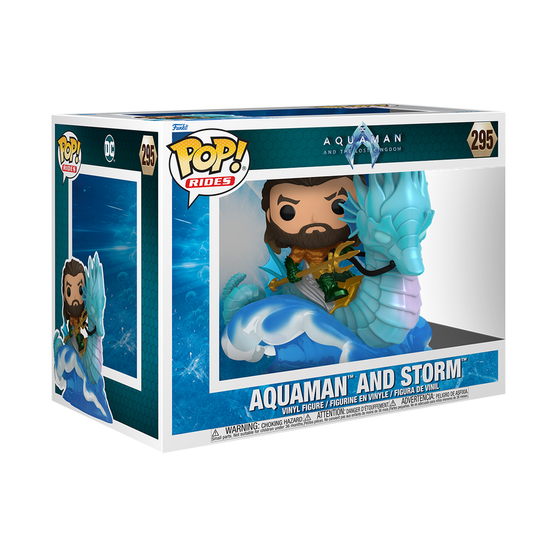 ¡Estallido! Atracciones Deluxe Aquaman y Storm