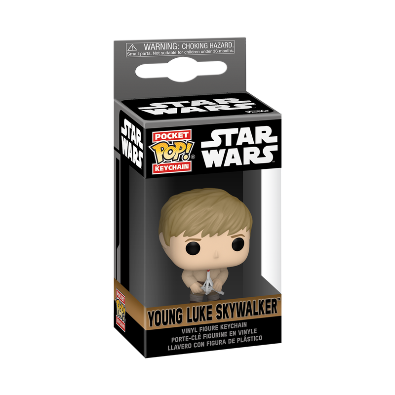 Portachiavi Pop! Luke Skywalker Young