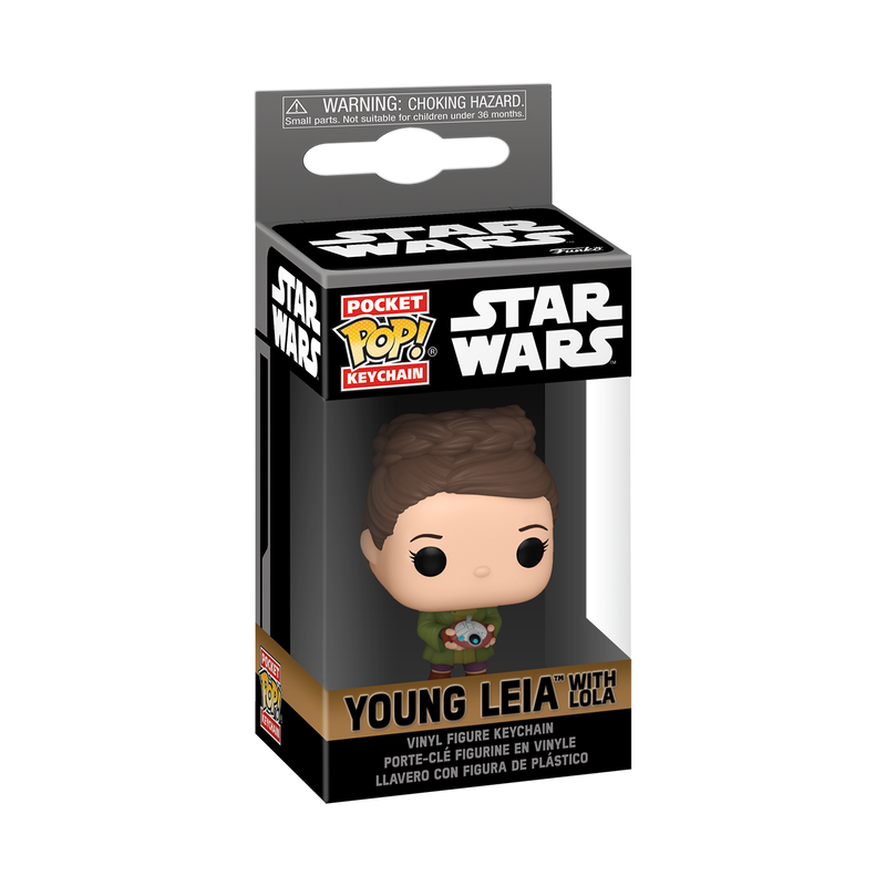 Portachiavi Pop! Young Leia con Lola