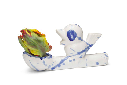 Voleur de fleurs Bleu – Jasmin Djerzic – Bleu – vue 9