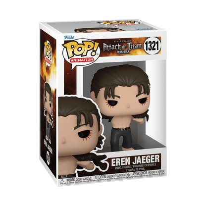 pop eren jaeger with open shirt 1321