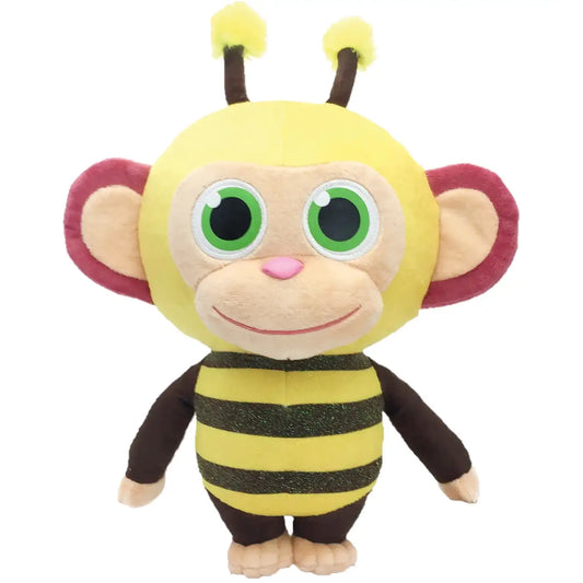 Abeja de peluche perfumada con forma de mono