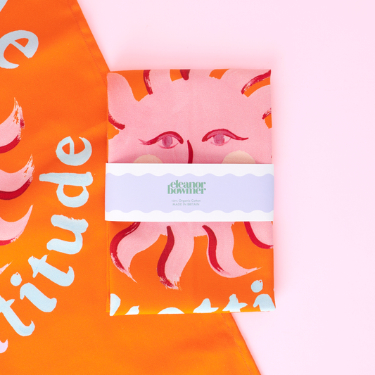 Paño de cocina "La gratitud es mi actitud"