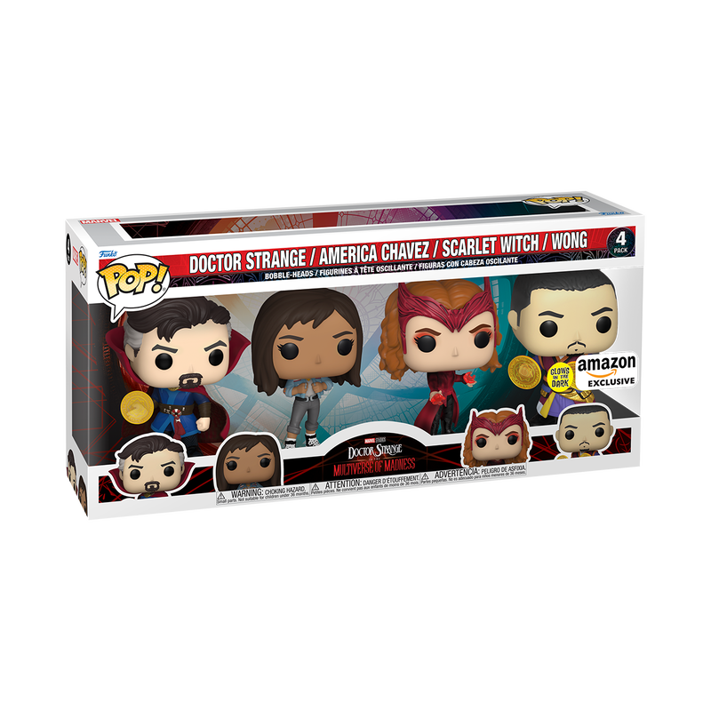 Pack de 4 figuras do Multiverso do Doutor Estranho (Edição Especial)