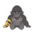 Peluche Beast Glove Kong