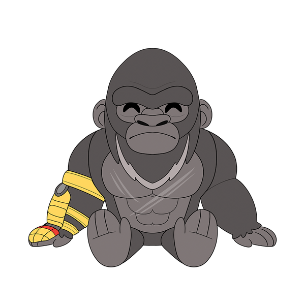 Beast Glove Kong Plush (9in)