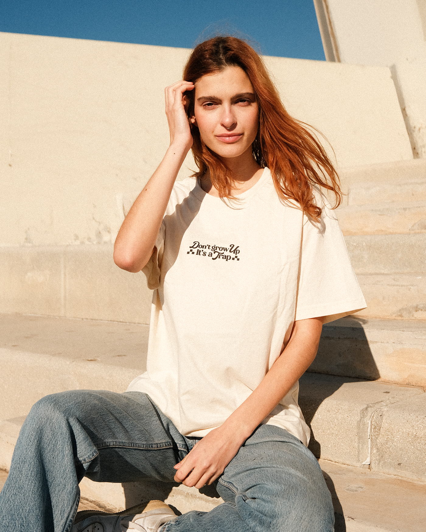 t shirt dont grow up its a trap nostalgic apparel