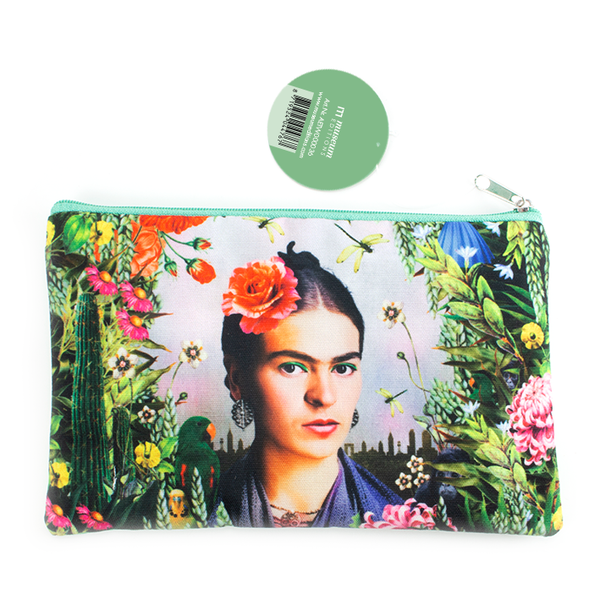 Trousse avec motif Frida Kahlo