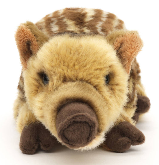 Peluche de jabalí dormido