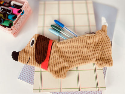 pochette extensible teckel