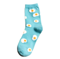 Chaussettes Bleues Œuf au Plat