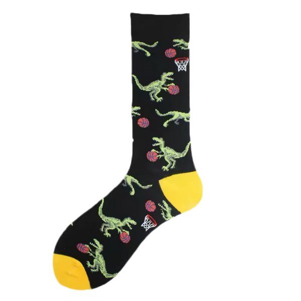 Chaussettes Dino-Basket