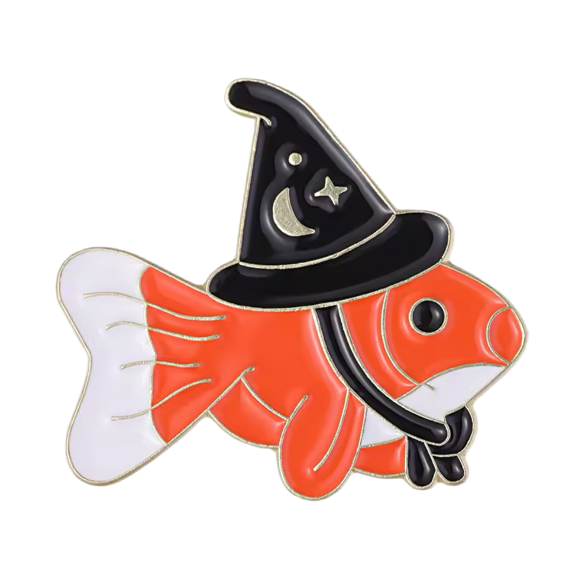 pins poisson rouge sorcier