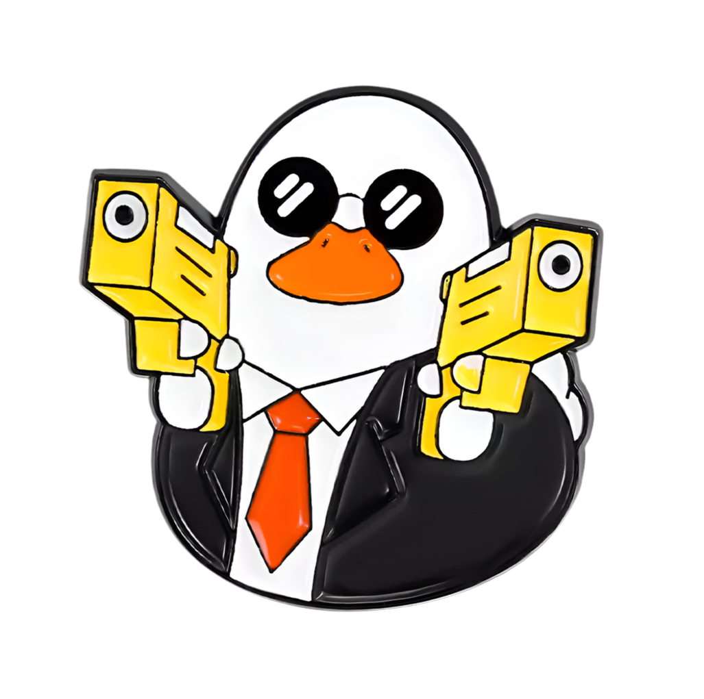 Pin del agente secreto Pato Blanco