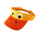 Gorra con visera de pato