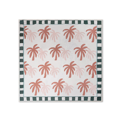 Microfiber Towel - Multicolored - Palm Tree - 180 x 180 cm